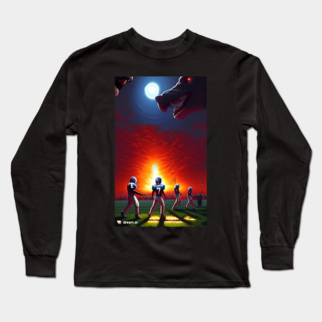 football Long Sleeve T-Shirt by In Baghdad 